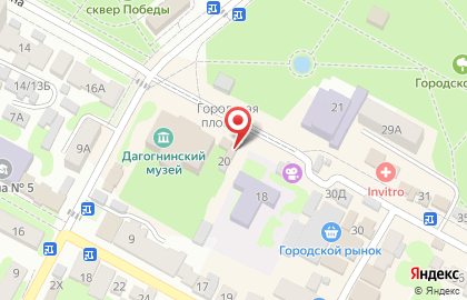 Магазин по продаже фастфудной продукции в Дагестанских Огнях на карте