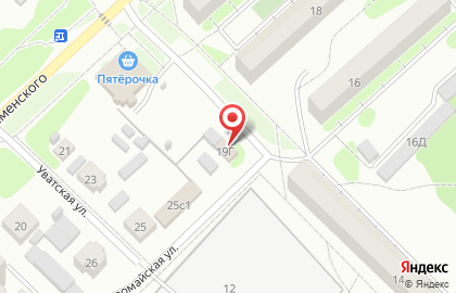 Шиномонтажная мастерская Pit Stop в Тобольске на карте