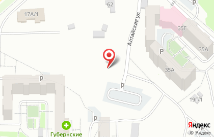 Автостоянка в Красноярске на карте