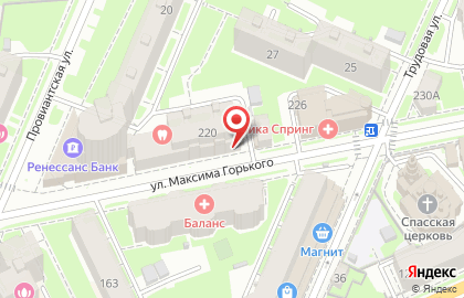 Торгово-сервисная фирма Принт-сервис на улице Максима Горького на карте