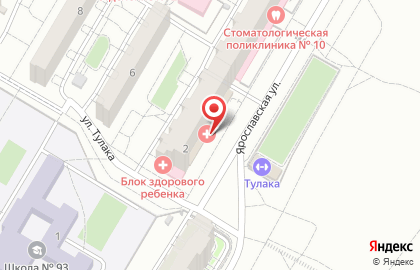 Почтовое отделение №119 в Советском районе на карте