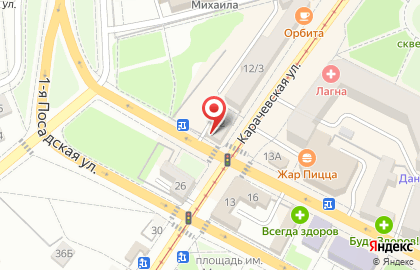 Студия флористики и декора m y a t a на карте