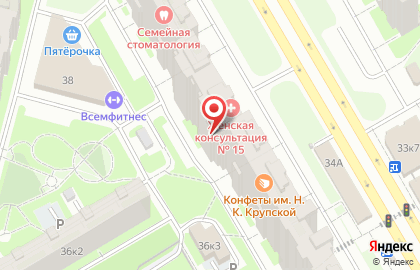 Ресторан Палки в Приморском районе на карте