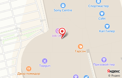 Семейный парк активного отдыха Joki joya в Санкт-Петербурге на карте