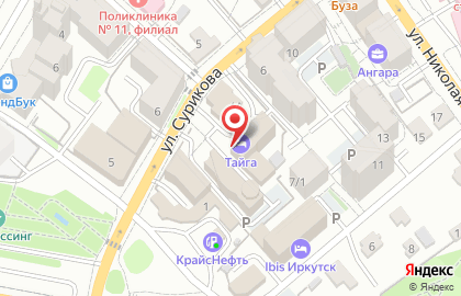 МегаБот на улице Сурикова на карте