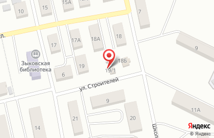 Радуга, с. Зыково на карте