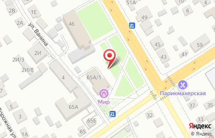 Мир на улице Гастелло на карте