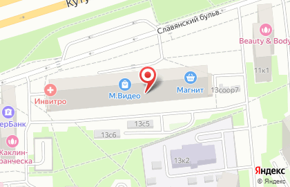 ИНВИТРО на улице Славянский на карте