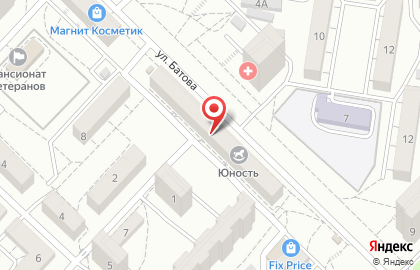 Сеть оптово-розничных магазинов Матроскин в Тракторозаводском районе на карте