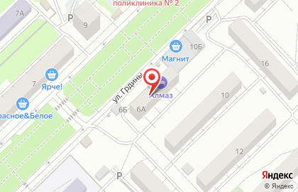 Супермаркет Мария-Ра в Центральном районе на карте