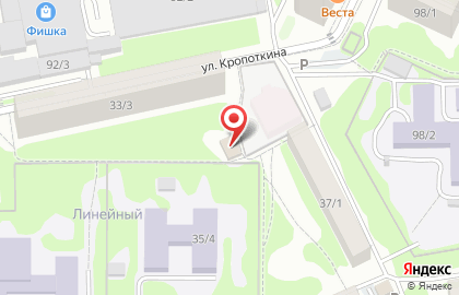Продовольственный магазин Елена в Заельцовском районе на карте