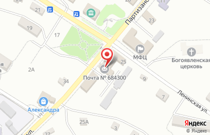 Почта Банк в Петропавловске-Камчатском на карте