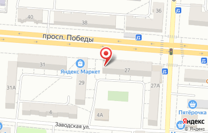 Сервисный центр Интерсвязь-Сервис на проспекте Победы на карте