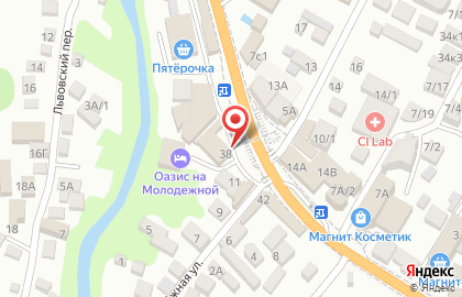 Магазин цветов Камелия в Лазаревском районе на карте