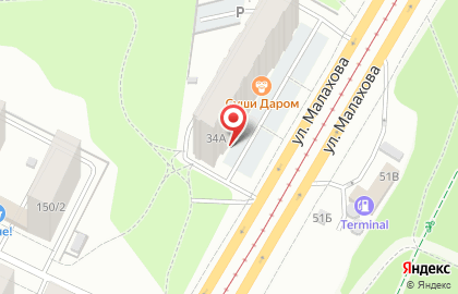 Ателье Золушка в Ленинском районе на карте