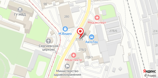 Автосервис Вилгуд на улице Коммунаров на карте