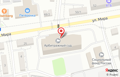Арбитражный суд Ханты-Мансийского автономного округа-Югры на карте