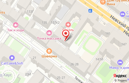 Компания Легион на площади Александра Невского I на карте