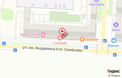 Магазин Тайзер в Кировском районе на карте
