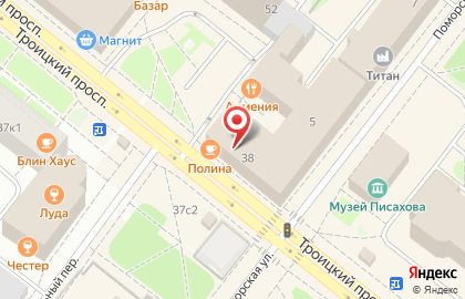 Банкомат Банк Петрокоммерц на Поморской улице на карте
