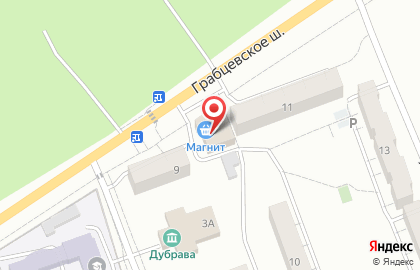 Универсам на карте