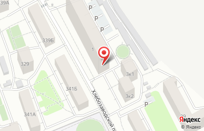 Мособлрезерв в Хлебозаводском проезде на карте