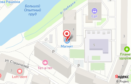 Гипермаркет Магнит в Москве на карте