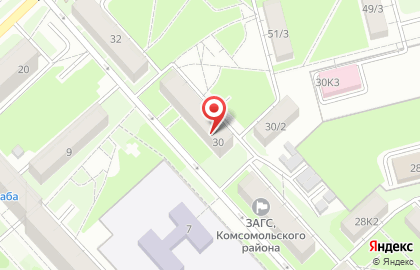 ООО Декар в Комсомольске-на-Амуре на карте