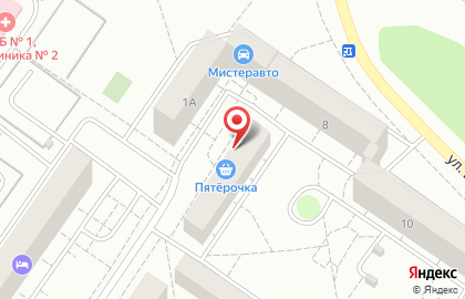 ОАО АСТРАМЕД-МС на улице Авиаторов на карте