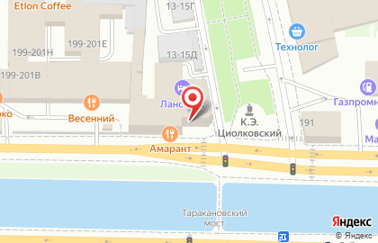 Юридическая компания в Санкт-Петербурге на карте