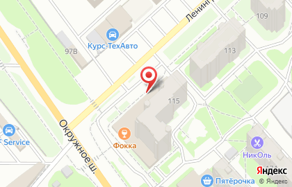 Автостандарт на улице Ленинградской на карте