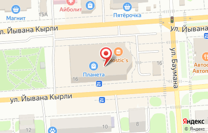 Магазин Сырная лавка ССЗ на улице Баумана на карте