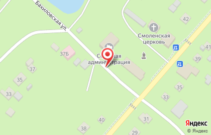 Кабинет врача общей практики, сельское поселение Бахилово на карте