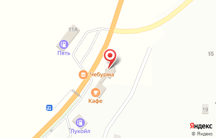 Продуктовый магазин Теремок на улице Рябова на карте