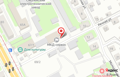Торговая компания в Смоленске на карте
