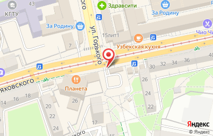 Теле2 в Центральном районе на карте