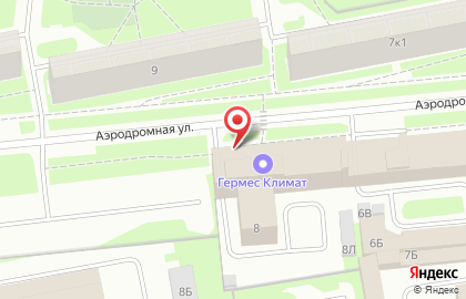 Компонент-Кабель на Аэродромной улице на карте