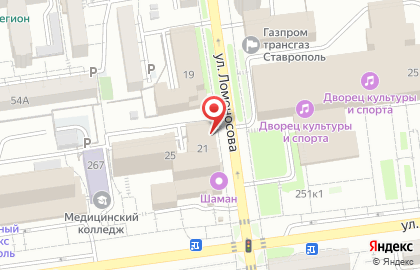 Телекоммуникационная компания Сфинкс на улице Ломоносова на карте