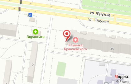 СШОР №11 Бокс в Автозаводском районе на карте