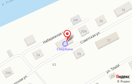 СберБанк в Перми на карте