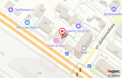 Сеть городских билетных касс Sibparter.ru на Большевистской улице на карте