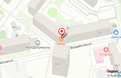 Частный сад РАДУГА на карте