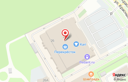 Карусель Красных Фортов на карте