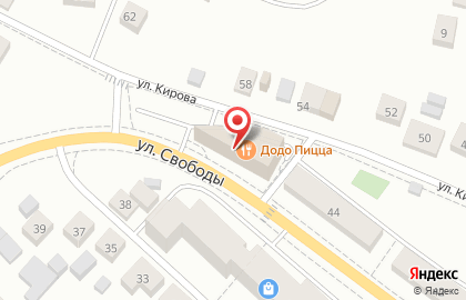 Кафе-бар Очаг в Ханты-Мансийске на карте