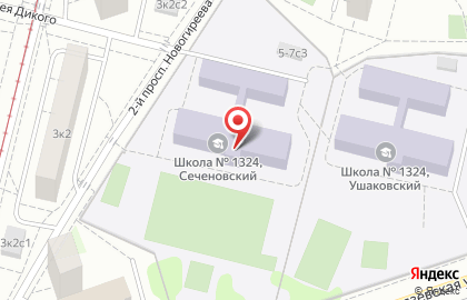 Школа танцев Новый проект на Фрязевской улице на карте