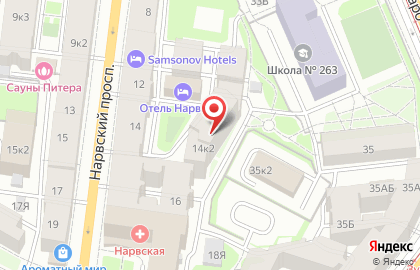 ООО Европа на Нарвском проспекте на карте