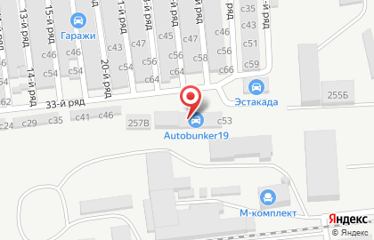 Дуга на Тувинской улице на карте