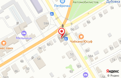 Гостиница Алиса на Московской улице на карте