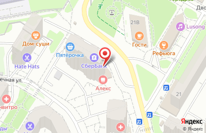Банкомат СберБанк на Солнечной улице в Жуковском на карте