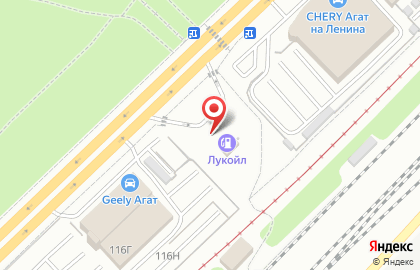 Волгоградский филиал Банкомат, КБ Петрокоммерц на проспекте Ленина, 116а на карте